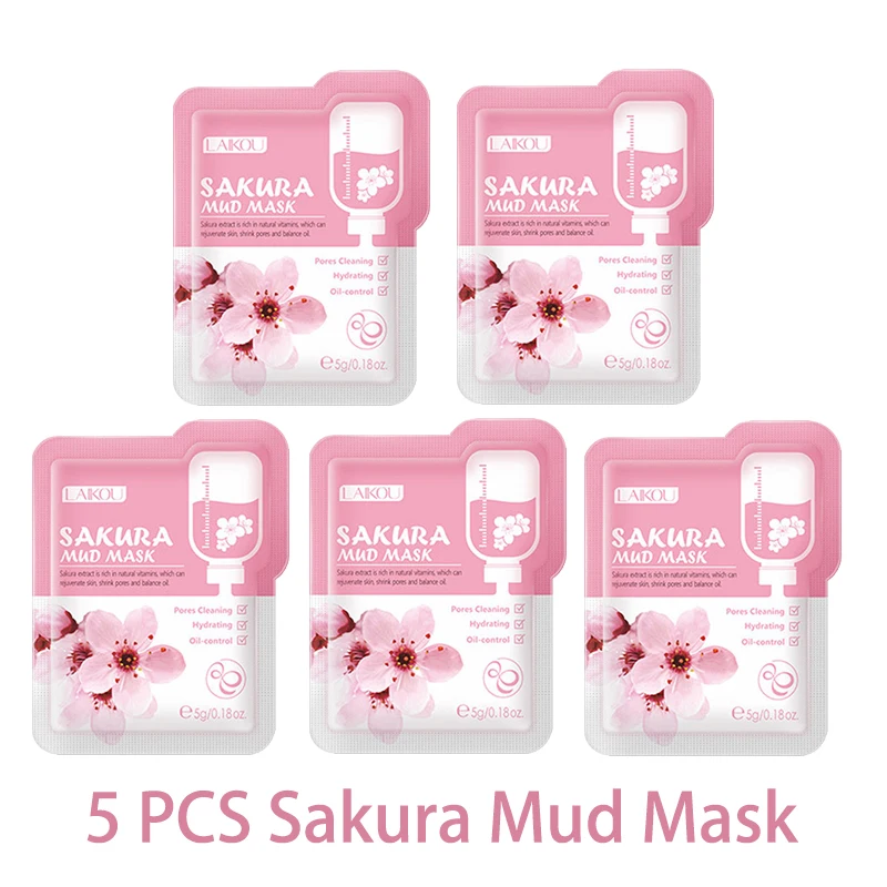 LAIKOU 5pcs Mud Mask - Imagen 8