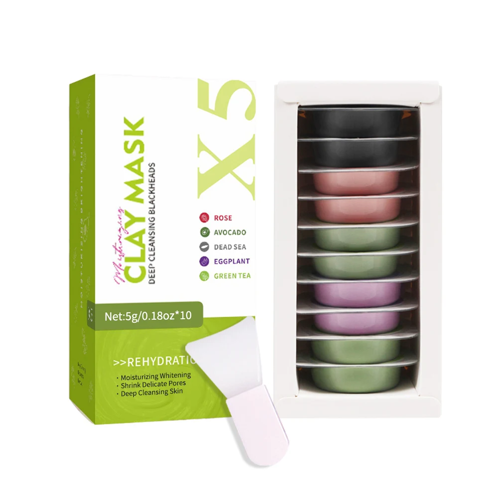 Hllozzi Facial Cleansing Mud Mask - Imagen 14