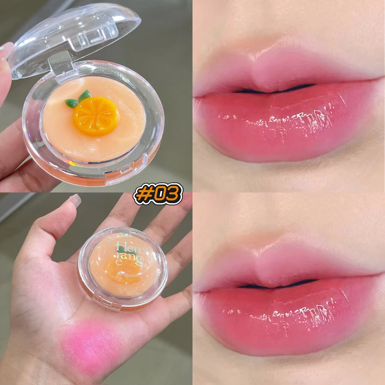 Herorange Nude Tinted Lip Balm - Imagen 9