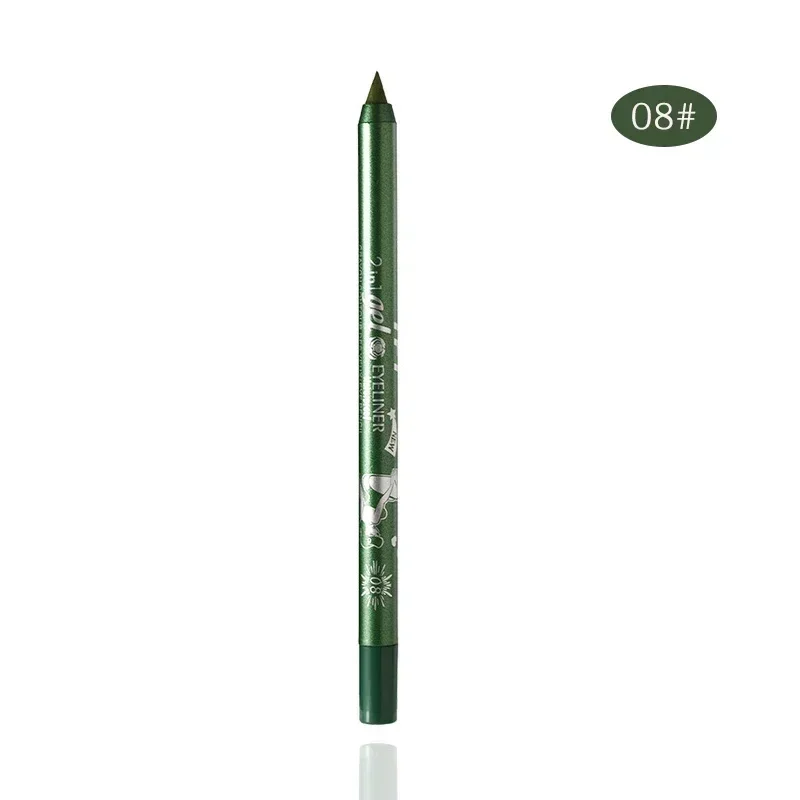 Waterproof Eyeliner Gel Pencil Red Brown White - Imagen 8