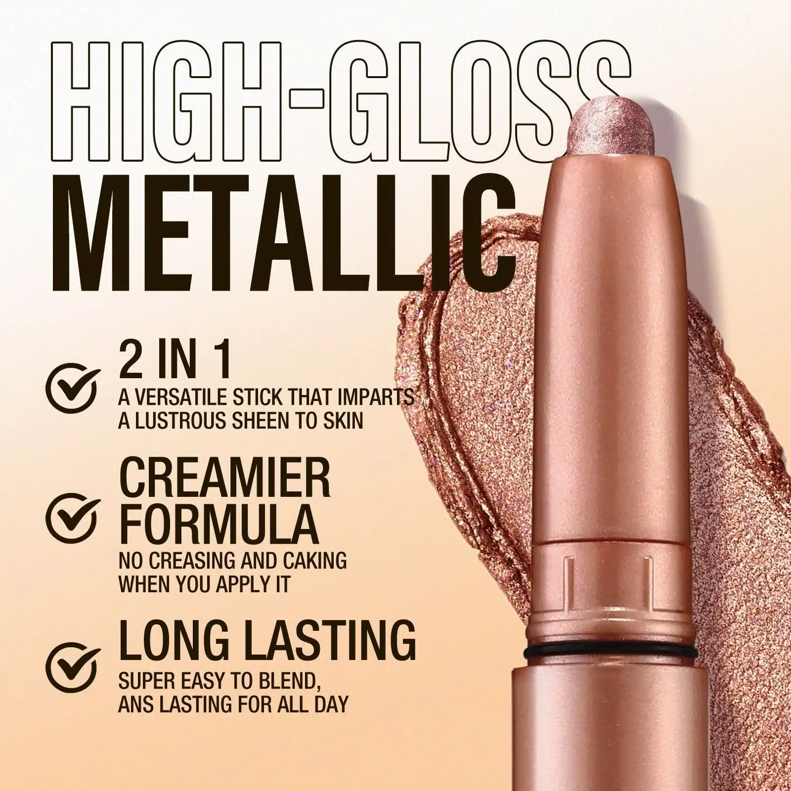 12 Colors Pearly Eyeshadow Stick - Imagen 4