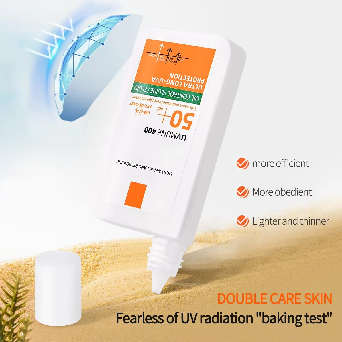 Portable Sunscreen + Invisible Foundation Combo - Imagen 3