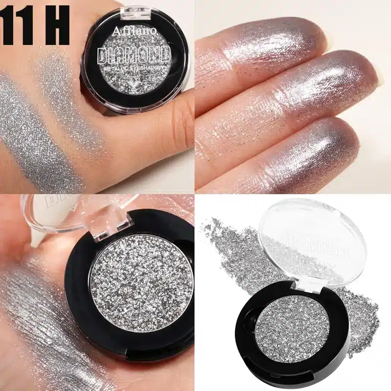 Afflano Shimmer Glitter Eyeshadow Palette - Imagen 7
