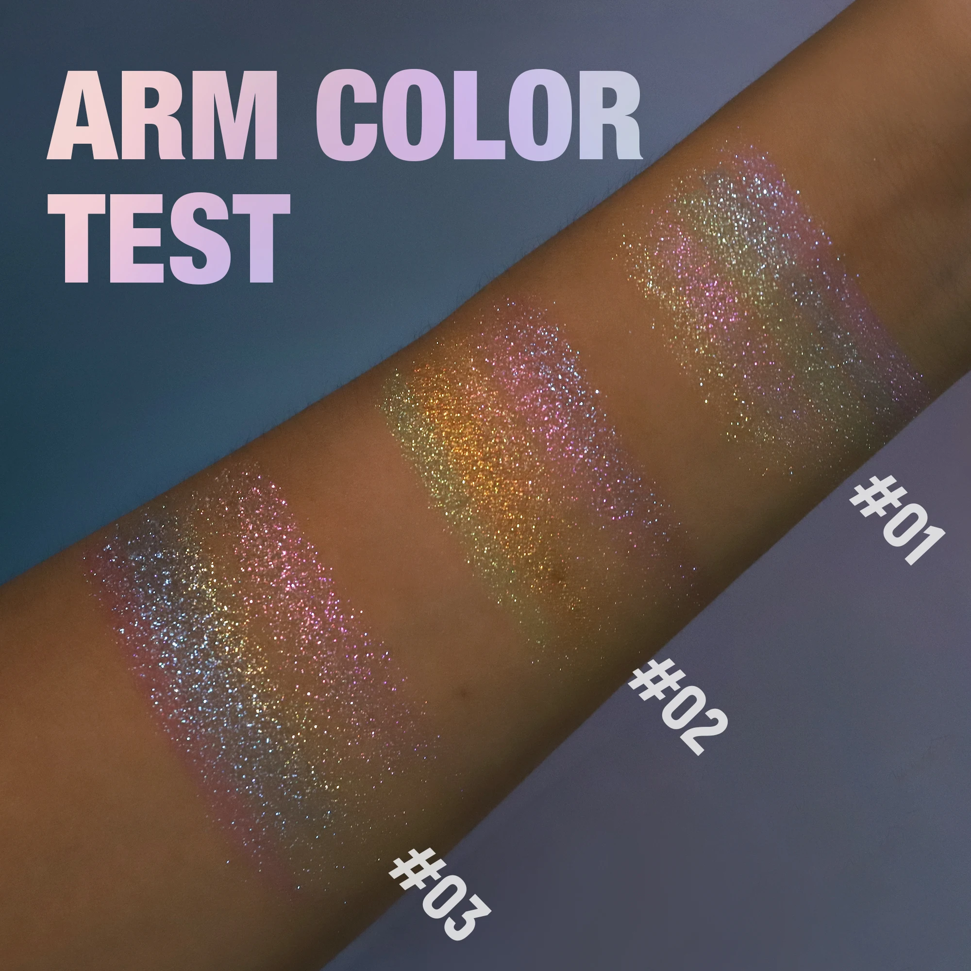 Paleta iluminadora arcoíris efecto camaleón - Imagen 6