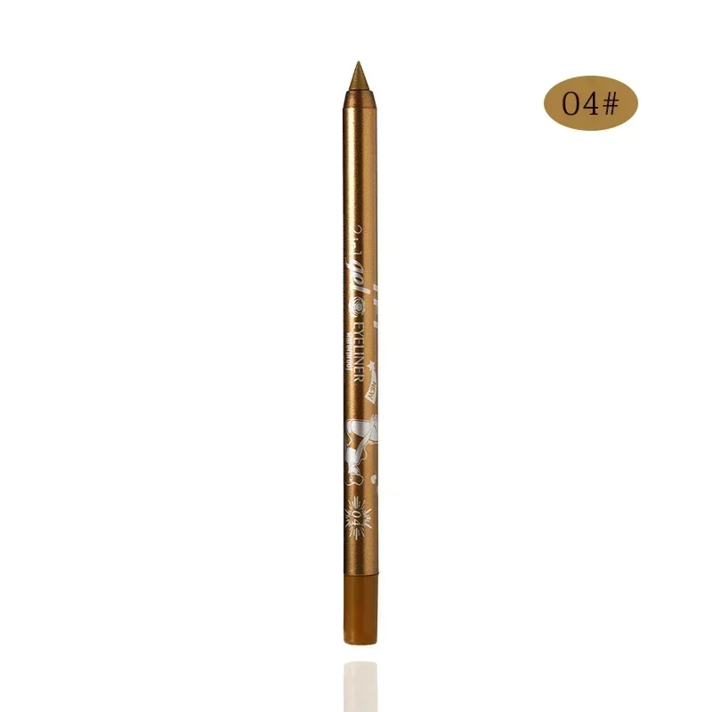 Waterproof Eyeliner Gel Pencil Red Brown White - Imagen 12