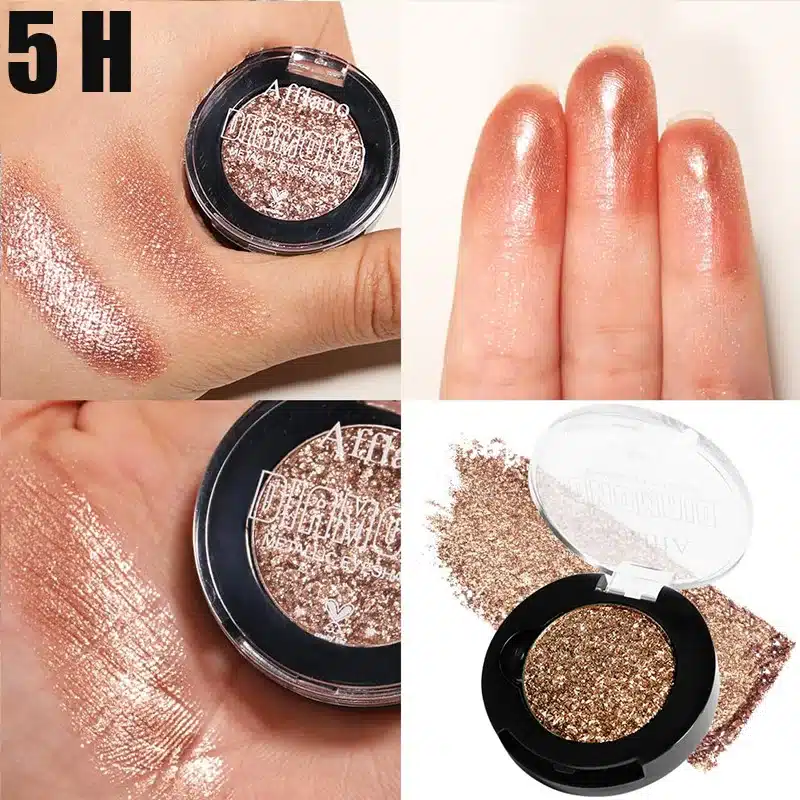 Afflano Shimmer Glitter Eyeshadow Palette - Imagen 11