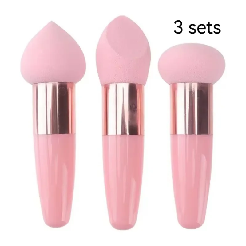 Set de 3 esponjas de maquillaje con mango - Imagen 8
