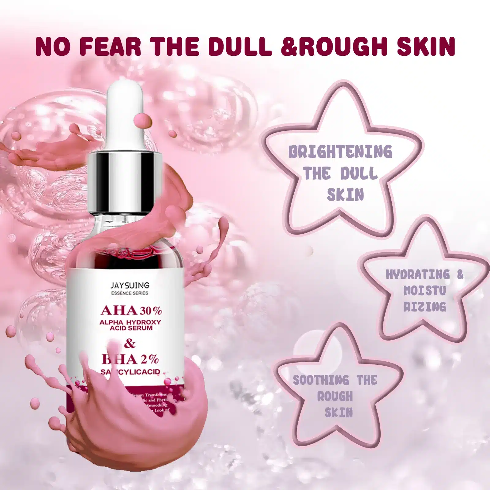 Jaysuing AHA 30% + BHA 2% Exfoliating Face Serum - Imagen 5