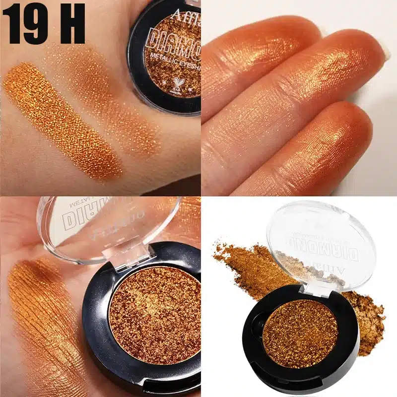 Afflano Shimmer Glitter Eyeshadow Palette - Imagen 12