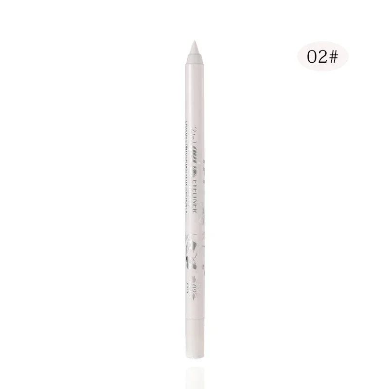 Waterproof Eyeliner Gel Pencil Red Brown White - Imagen 16