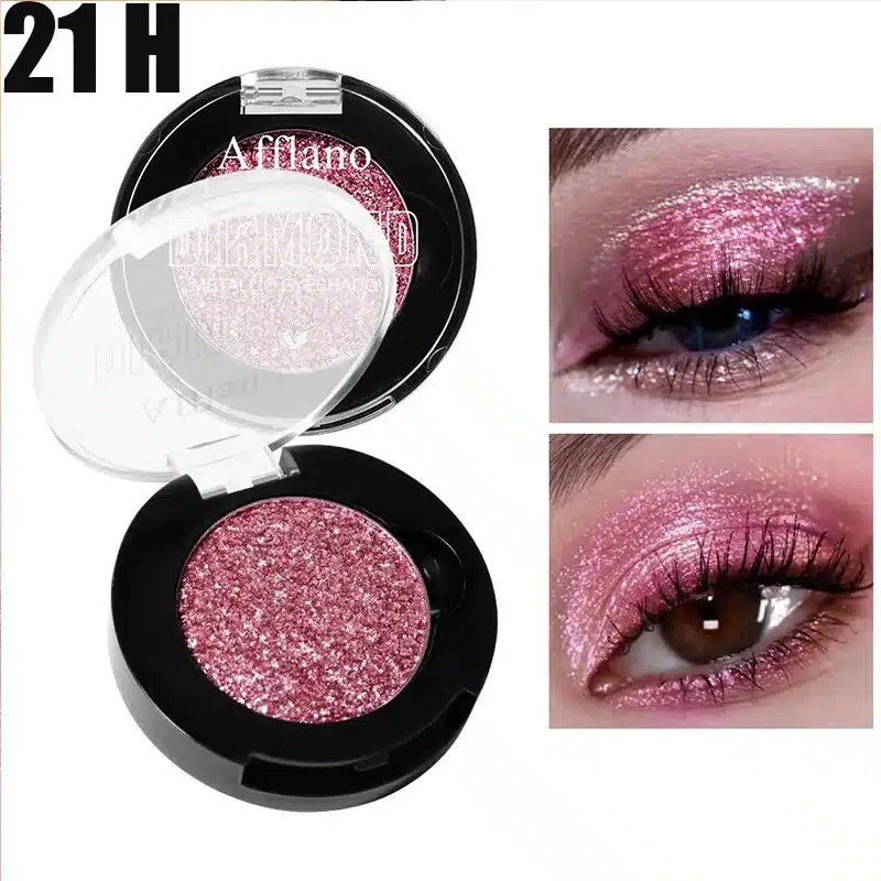 Afflano Shimmer Glitter Eyeshadow Palette - Imagen 13