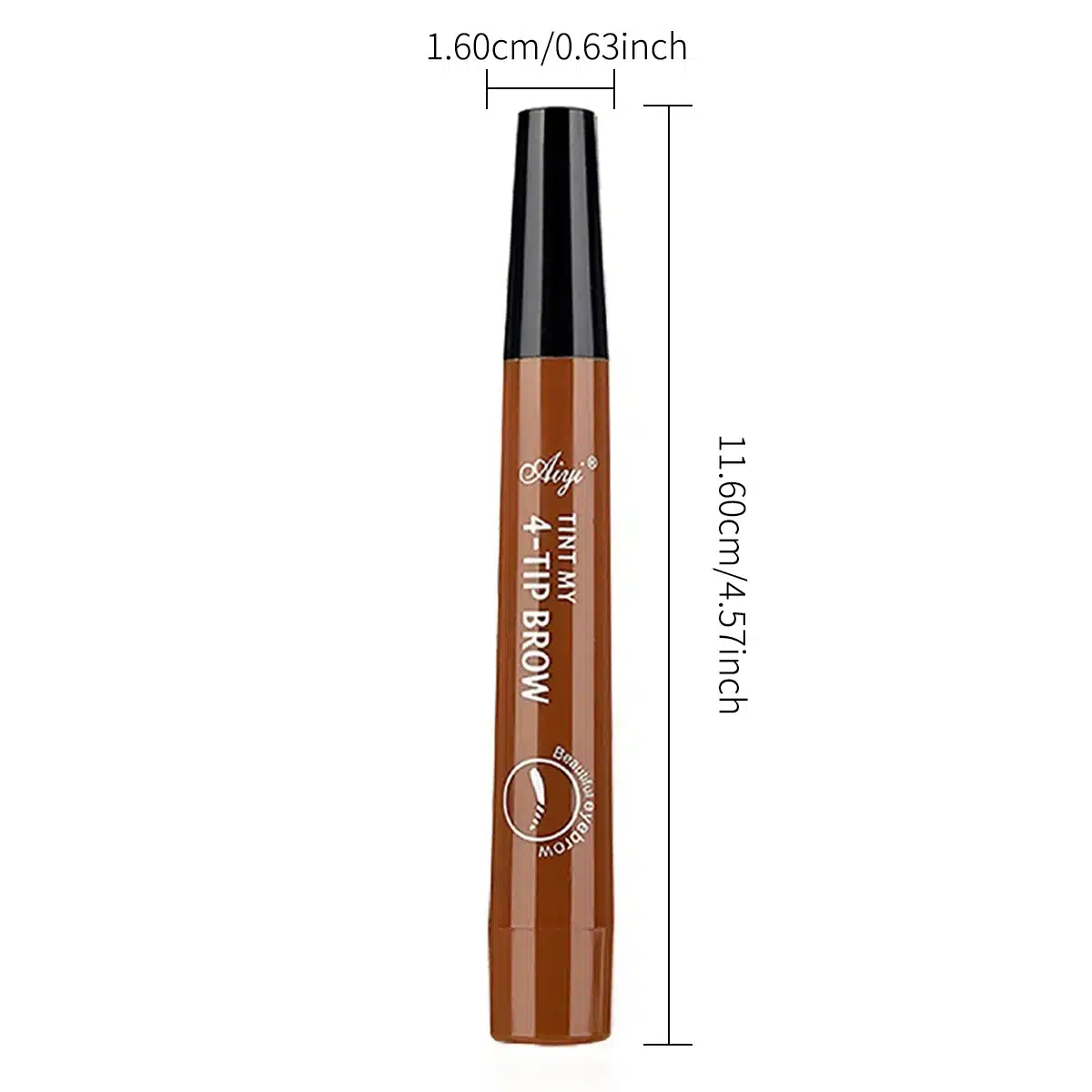 4-Fork Microblading Eyebrow Pencil - Imagen 6