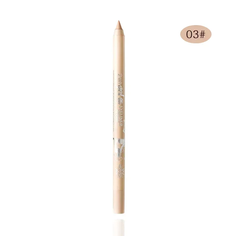 Waterproof Eyeliner Gel Pencil Red Brown White - Imagen 13