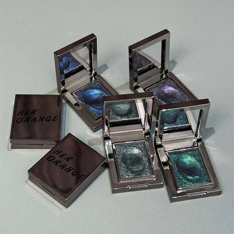 HERORANGE Metallic Glitter Pearlescent Eyeshadow Cream - Imagen 4