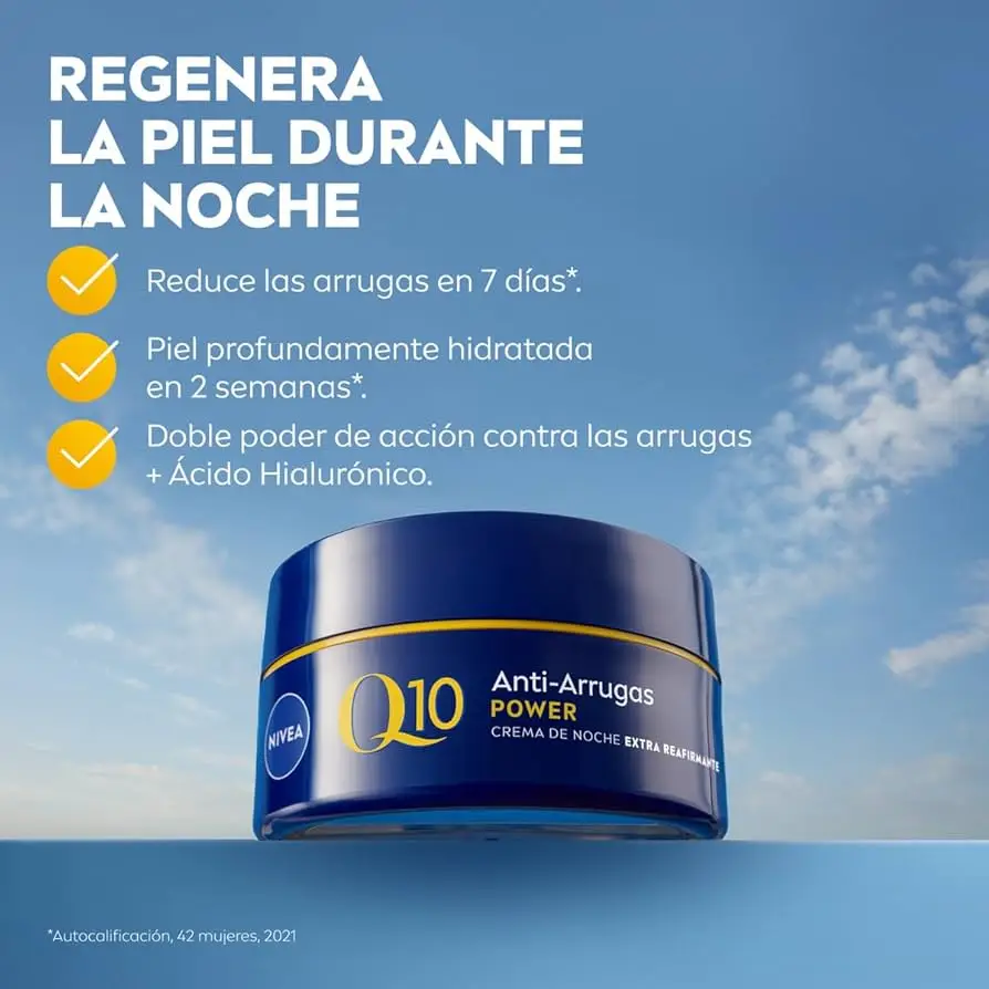 Set NIVEA Q10 Antiarrugas Power Día y Noche - Imagen 6