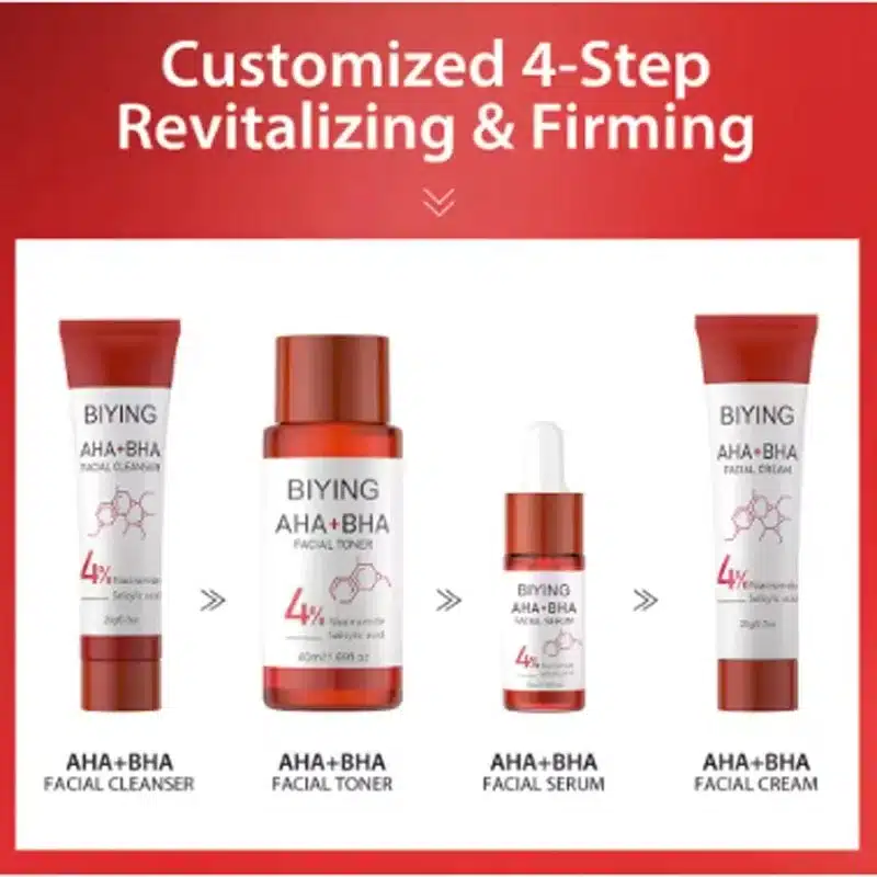 Set facial AHA+BHA de Biying - Imagen 6