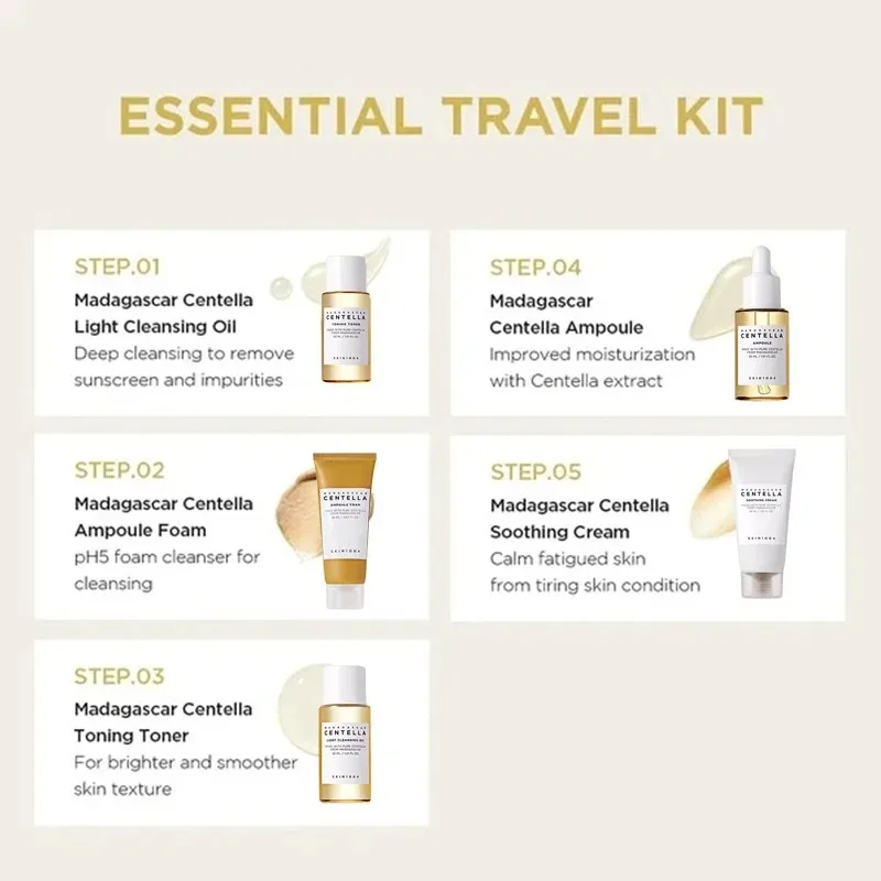 SKIN1004 Madagascar Centella Travel Kit - Imagen 5