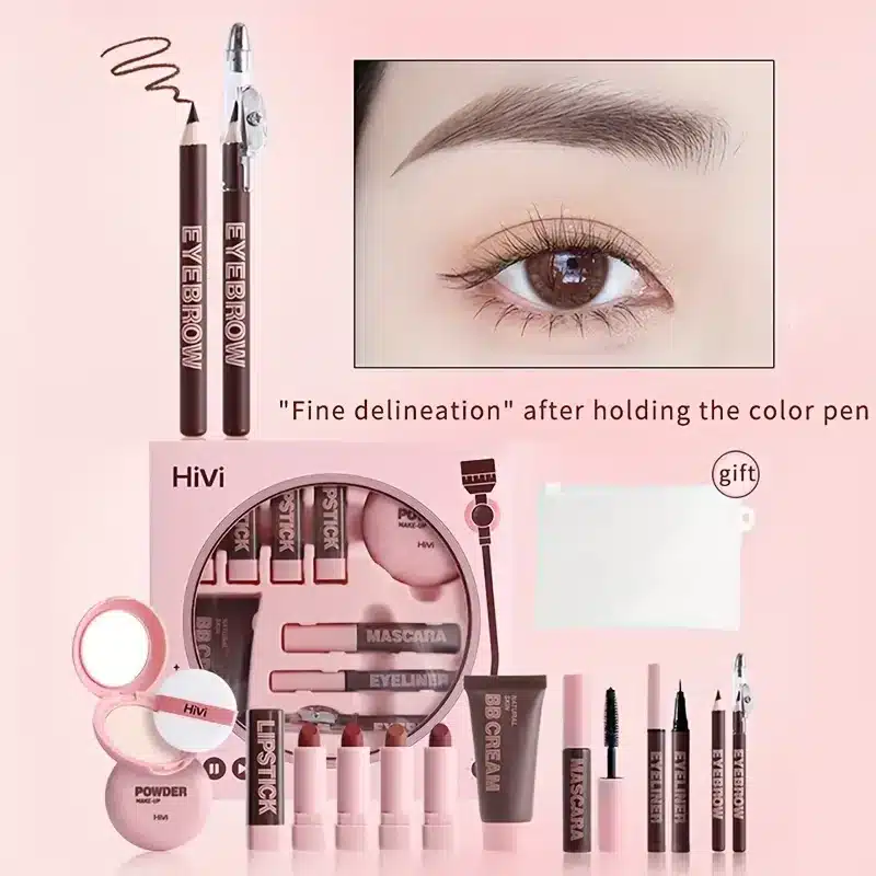 Set de maquillaje VERONNI 9 piezas - Imagen 3