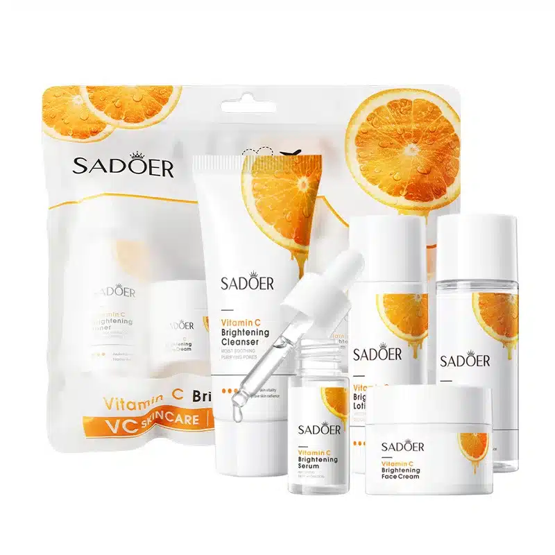 Orange Vitamin C Brightening Travel Kit 5 piezas - Imagen 6