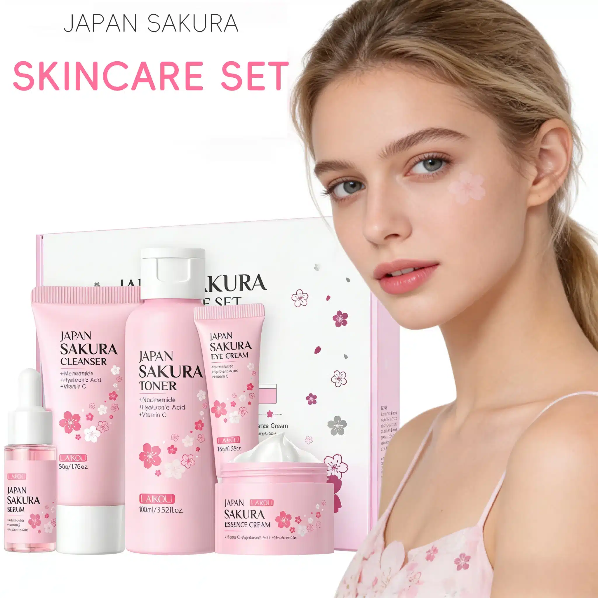 Set LAIKOU Sakura 5 piezas