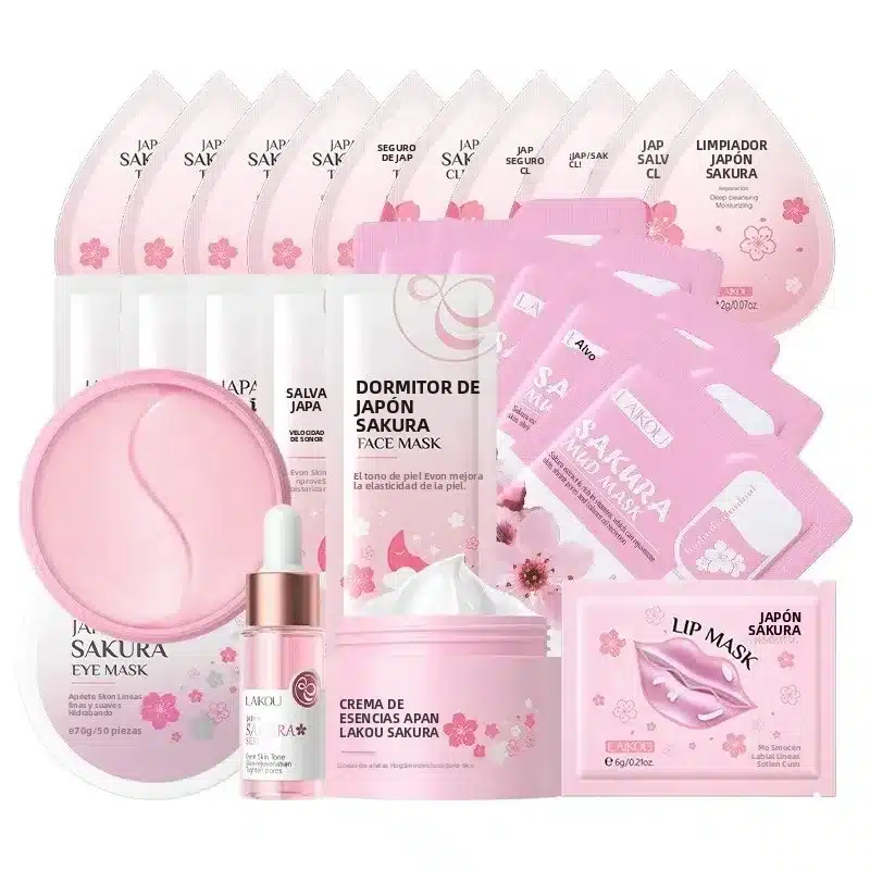 Sakura Skin Care Set de 24 piezas