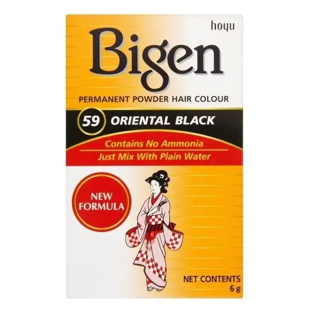 Tinte capilar permanente en polvo sin amoníaco Bigen - Imagen 17