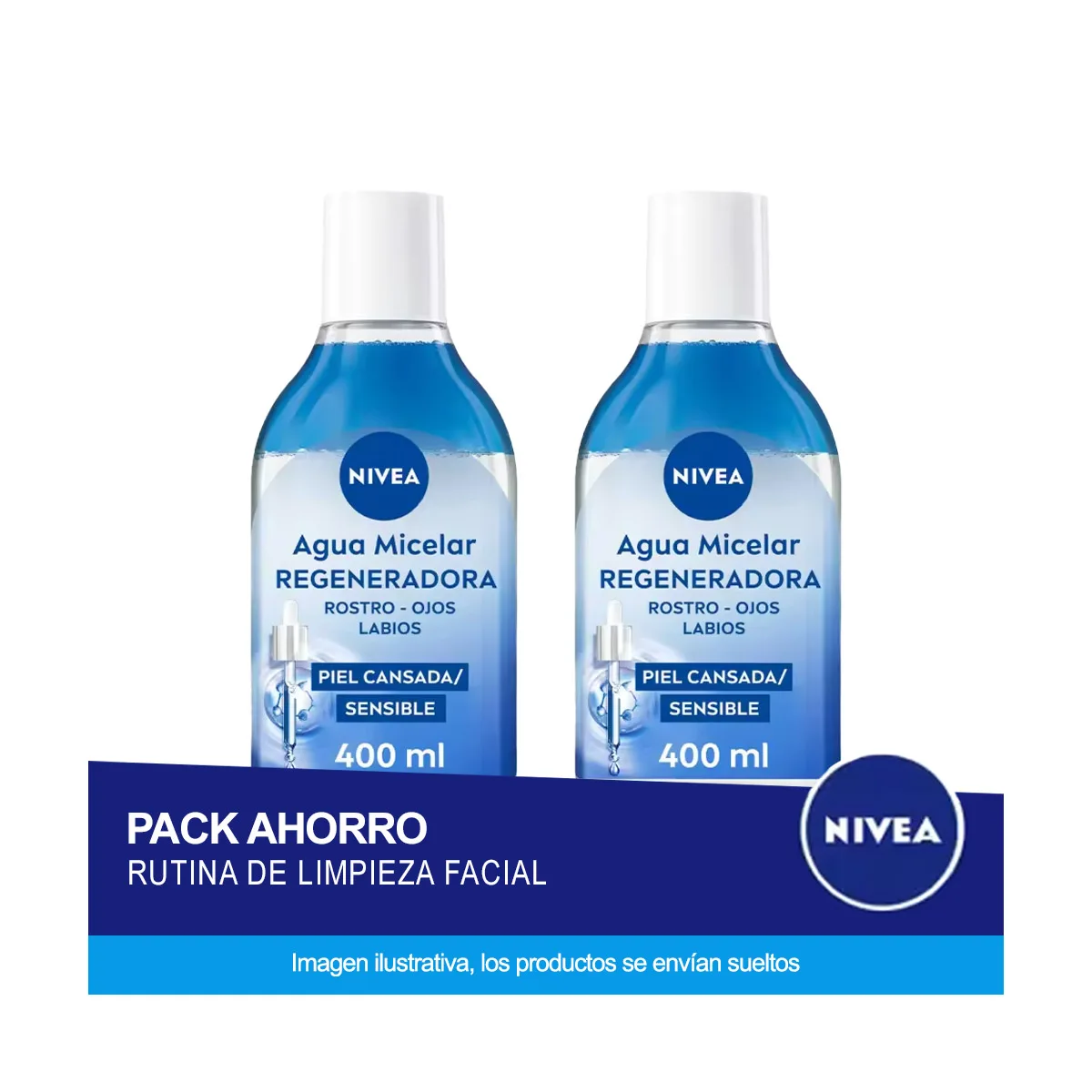 Nivea Pack Ahorro Agua Micelar Regeneradora