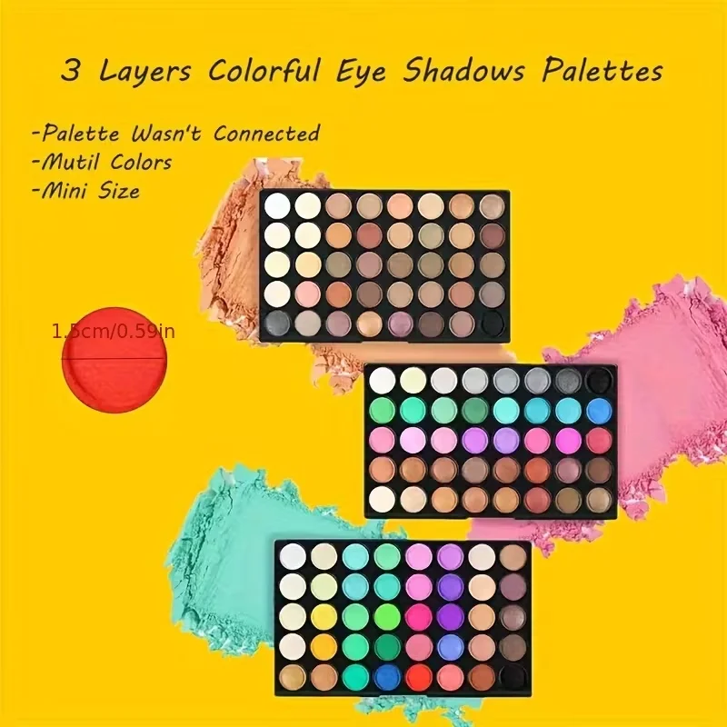 Paleta de Sombras 120 Colores - Imagen 7