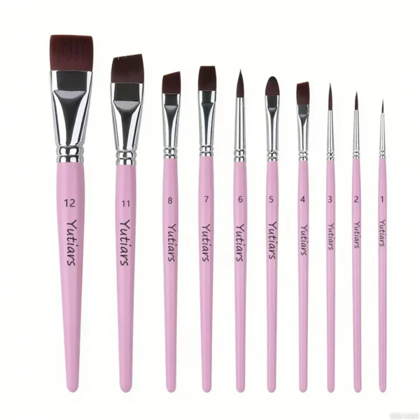Set de 10 pinceles para face painting