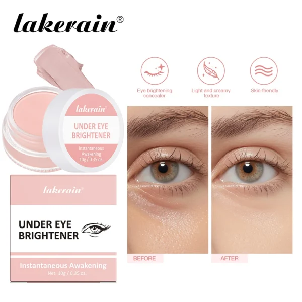 Corrector Iluminador para Ojeras Lakerain con Ácido Hialurónico