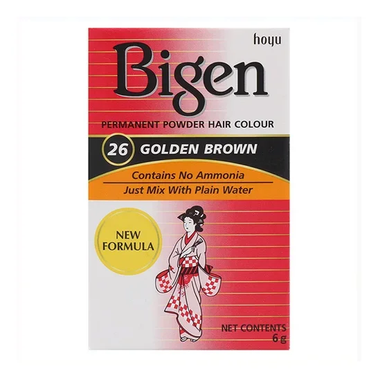 Tinte capilar permanente en polvo sin amoníaco Bigen - Imagen 14