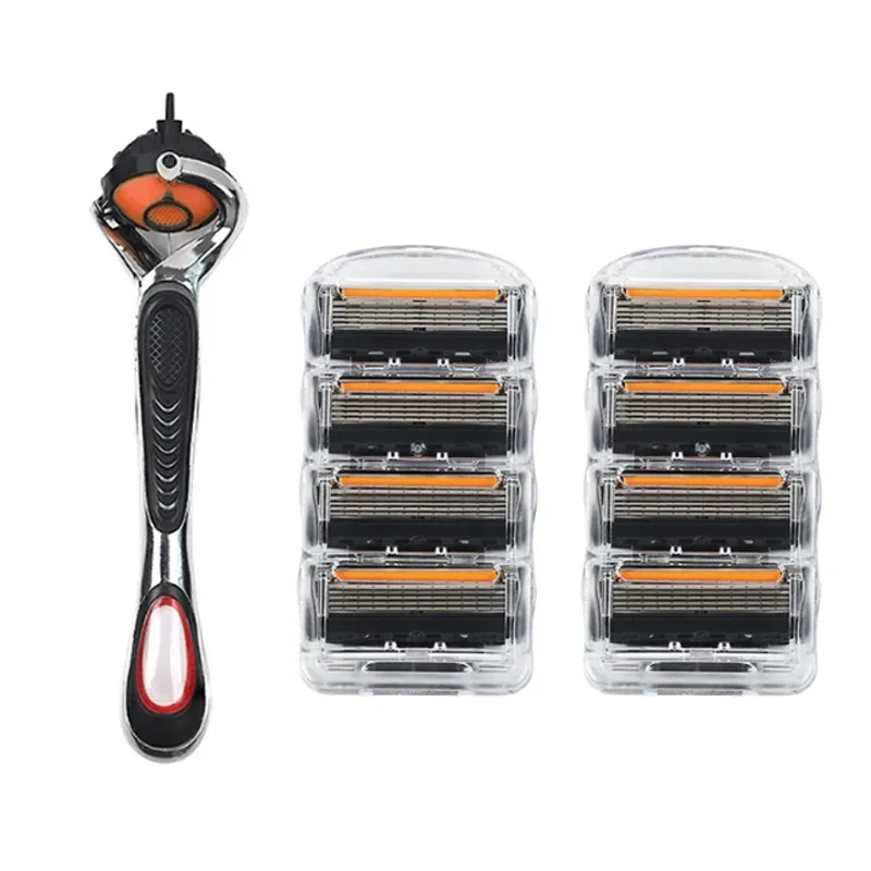 Maquinilla de afeitar manual de 5 hojas para hombre - Imagen 7