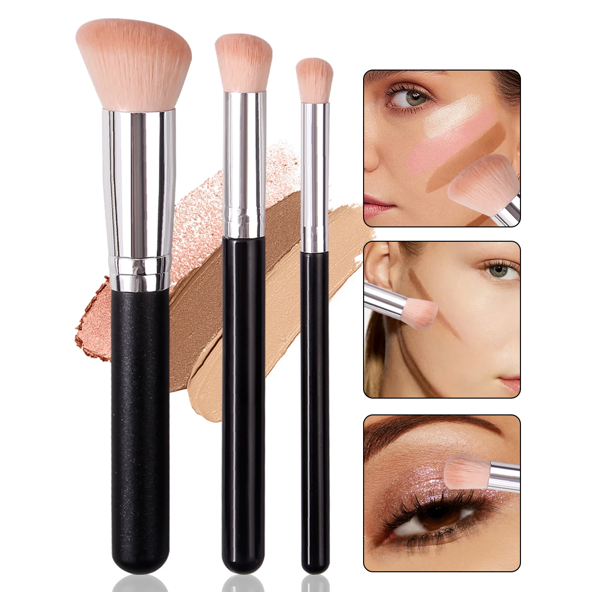Foundation Concealer Brush para base y corrector - Imagen 11