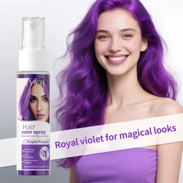 Spray de Color Temporal para Cabello SEVICH