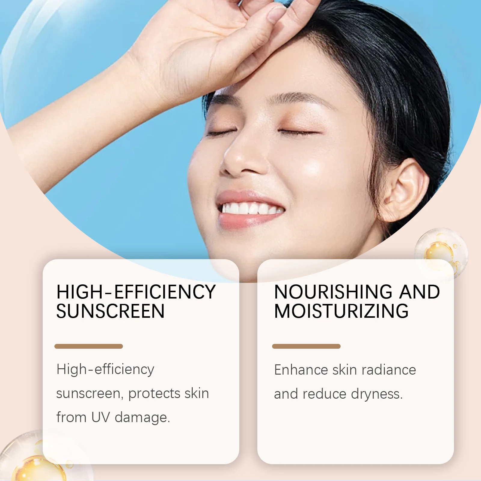 BB Cream con Niacinamida SPF30 Base de Maquillaje Hidratante 30 g - Imagen 3