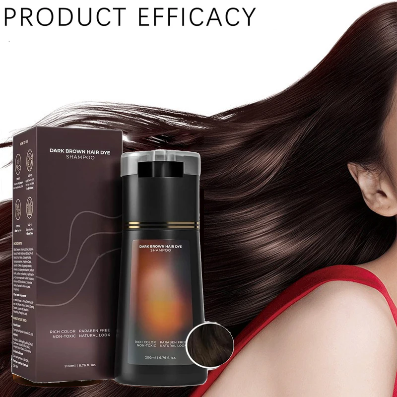 Color-Dyeing Hair Shampoo 200 ml - Imagen 4
