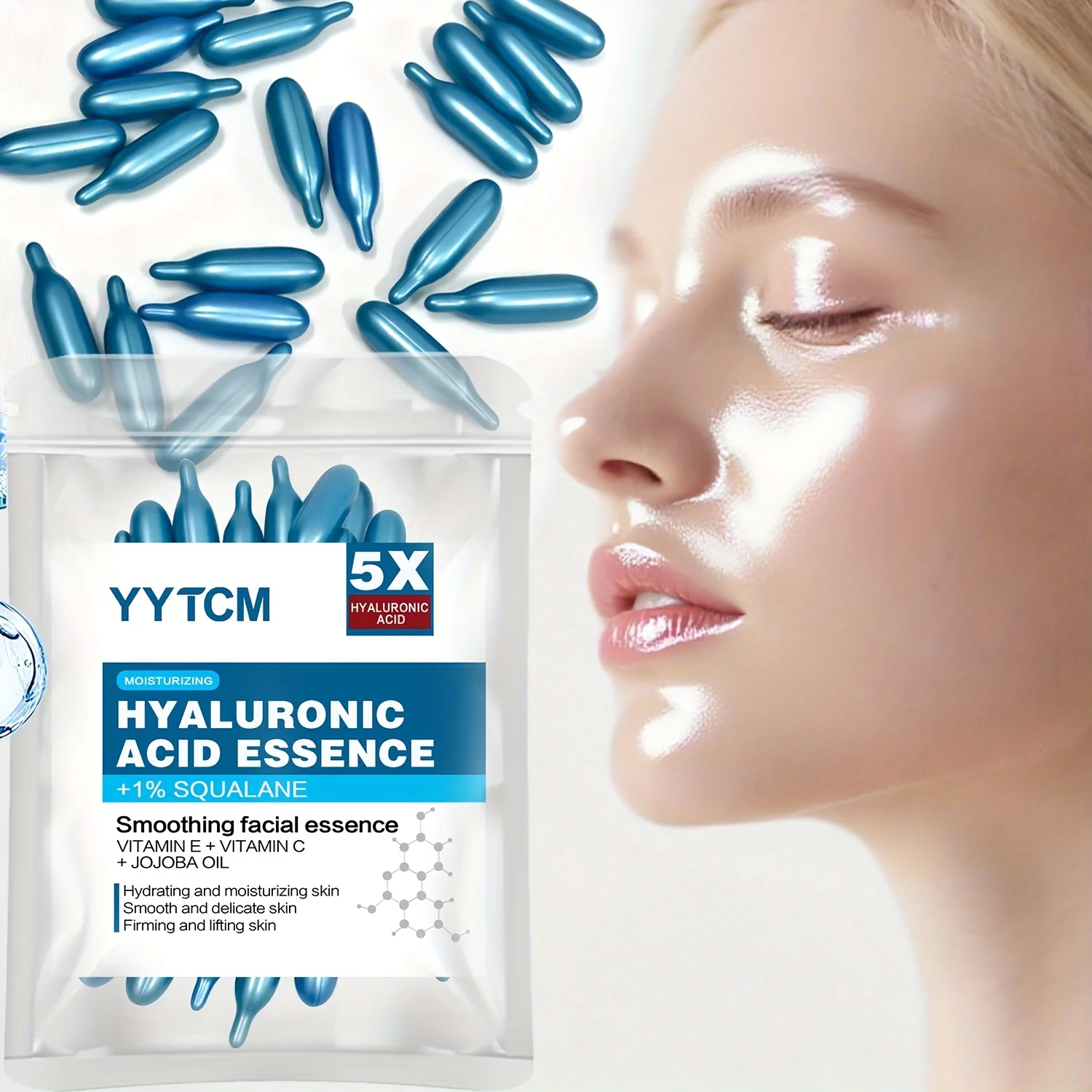 Cápsulas de ácido hialurónico