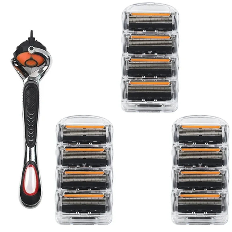 Maquinilla de afeitar manual de 5 hojas para hombre - Imagen 12