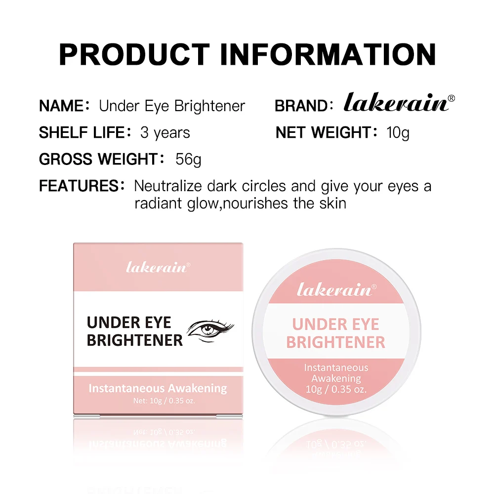 Corrector Iluminador para Ojeras Lakerain con Ácido Hialurónico - Imagen 6