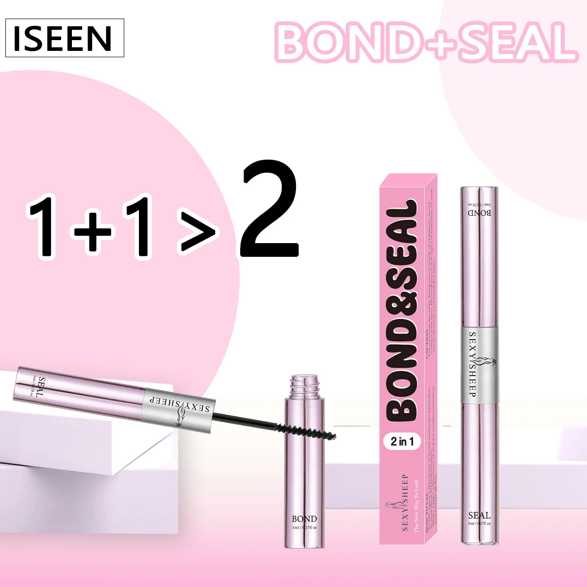 Lash Glue Bond and Seal 2 en 1 de SEXYSHEEP - Imagen 6