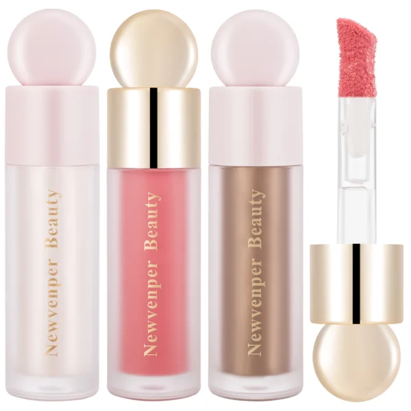 Set líquido 3 en 1: Highlighter, Blush y Contour
