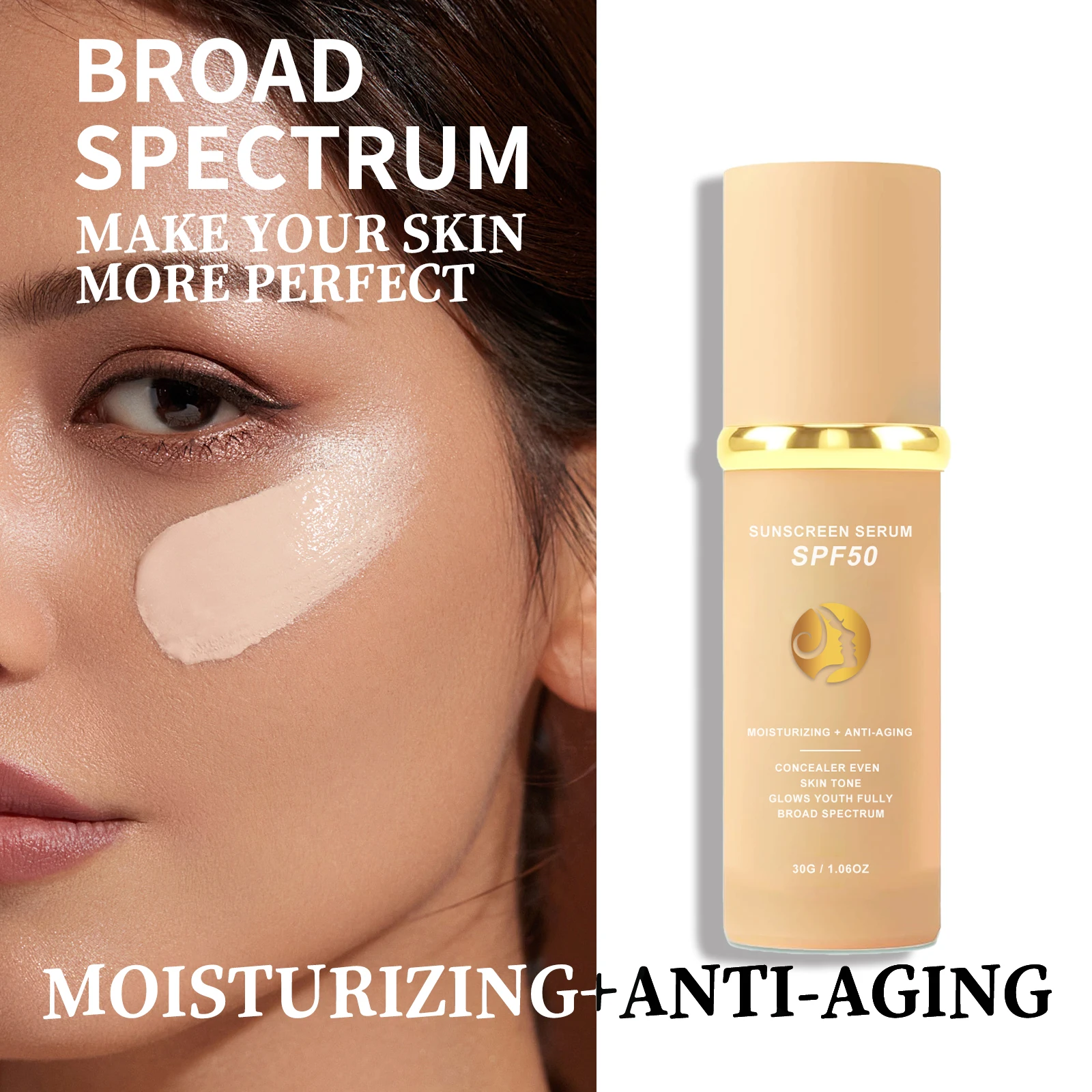 Base de maquillaje 4 en 1 con SPF 50+ - Imagen 2