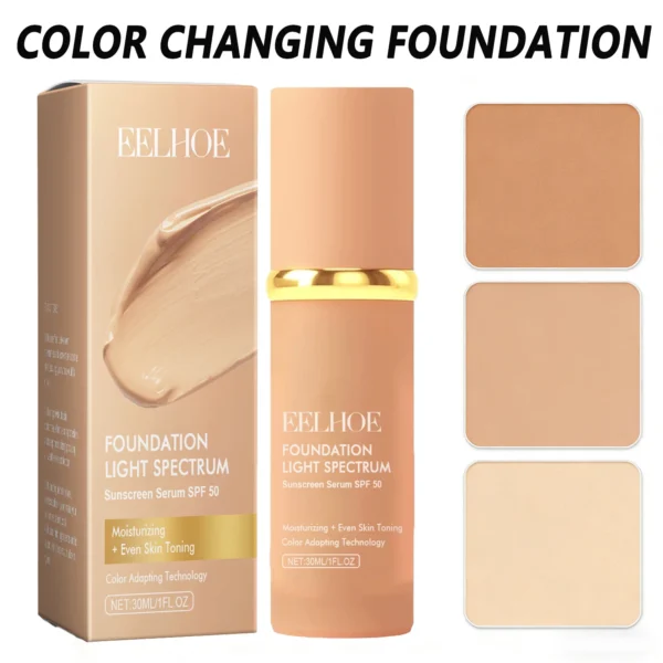 Base de maquillaje 4 en 1 con SPF 50 EELHOE