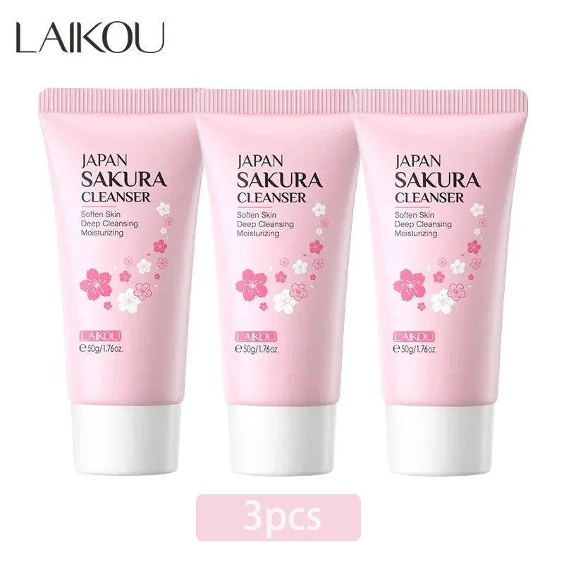 Limpiador Facial LAIKOU Sakura Cleanser - Imagen 7