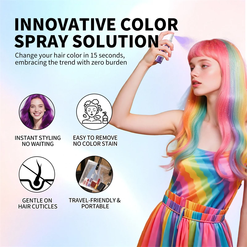 Spray de Color Temporal para Cabello SEVICH - Imagen 6
