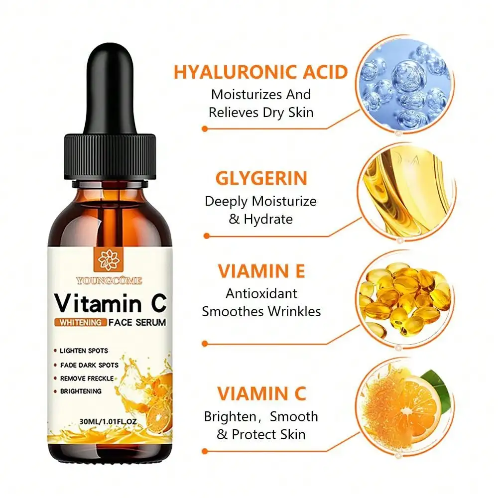 Esencia Facial de Vitamina C YOUNGCOME 30 ml - Imagen 4