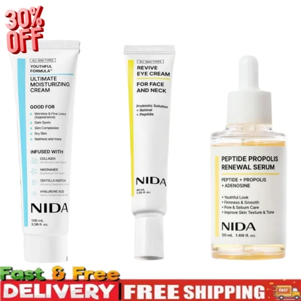 Crema hidratante de retinol y propóleo NIDA