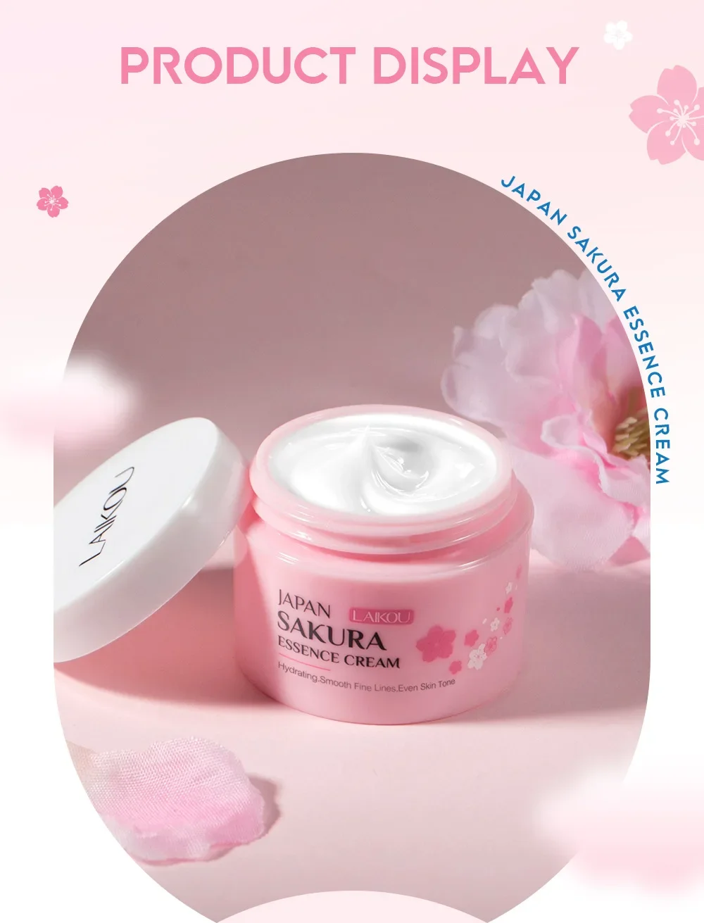 Crema Facial LAIKOU Japan Sakura Essence - Imagen 5