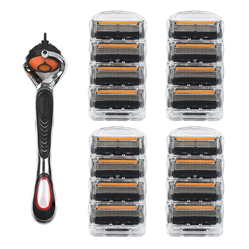 Maquinilla de afeitar manual de 5 hojas para hombre - Imagen 11