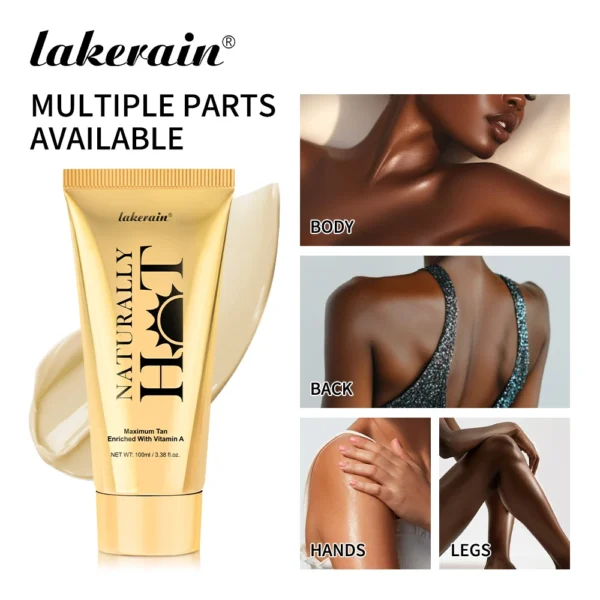 Crema Autobronceadora AG Hot Tanning Cream Naturally HOT Lakerain 100 ml